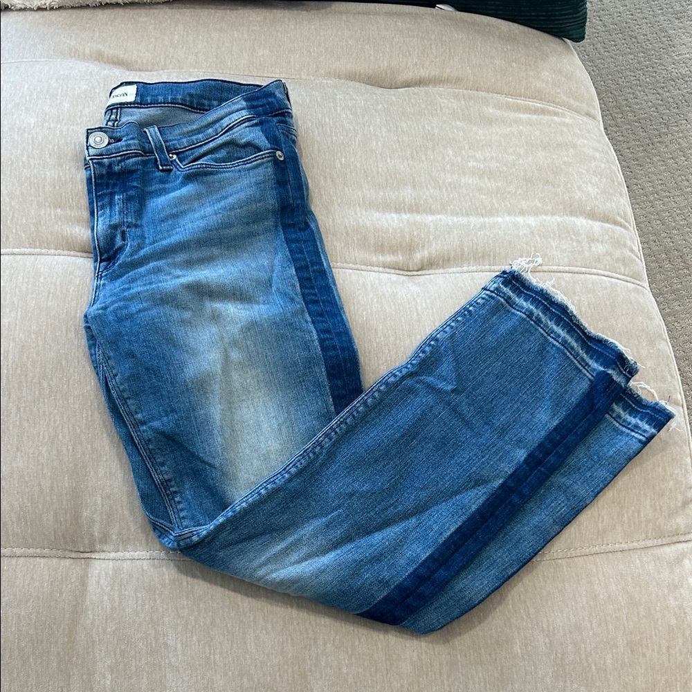 Hudson Jeans Blue Straight Leg Women Jeans
